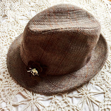 Load image into Gallery viewer, Tweed fedora