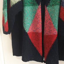 Load image into Gallery viewer, Oversized handknit sweater coat  | Size: XXL+