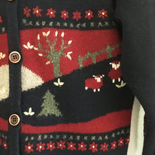Load image into Gallery viewer, Lamb's wool / cashmere cardigan | Size: M