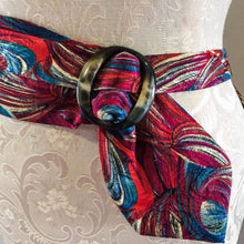 Load image into Gallery viewer, Italo Ferretti silk tie belt
