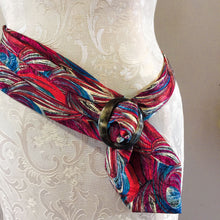Load image into Gallery viewer, Italo Ferretti silk tie belt