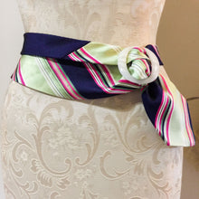 Load image into Gallery viewer, Versace silk tie belt