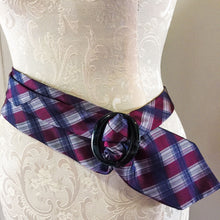 Load image into Gallery viewer, Calvin Klein silk tie belt
