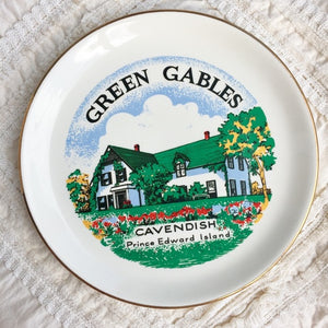 Vintage Green Gables souvenir plate
