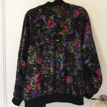 Load image into Gallery viewer, Vintage velvet bomber jacket | Size: XL and larger
