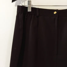 Load image into Gallery viewer, Vintage burgundy wool skirt | Size: 10
