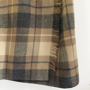 Talbots plaid wool wrap skirt | Size: 4