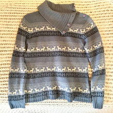 Load image into Gallery viewer, Vintage light blue 100% lambswool sweater | Size: M
