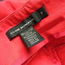 Load image into Gallery viewer, 90s Club Monaco red pleated skirt | Size: 0
