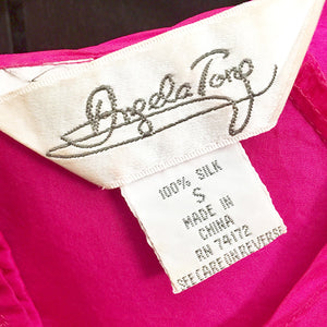 Angela Tong silk blouse | Size: S