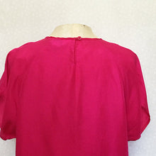 Load image into Gallery viewer, Angela Tong silk blouse | Size: S
