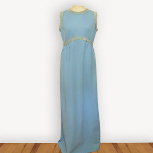 Vintage Leslie Fay maxi dress  | Size: S/M