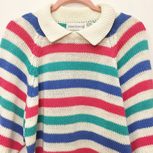 Load image into Gallery viewer, Vintage Robert Scott striped knit top | Size: M
