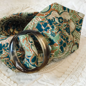 Yves Saint Laurent silk tie belt